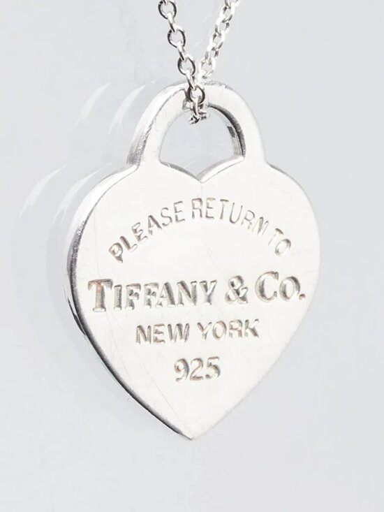 Tiffany & Co. Jewelry - Tiffany & Co. Sterling Silver Return To Tiffany Heart Tag Pendant Necklace